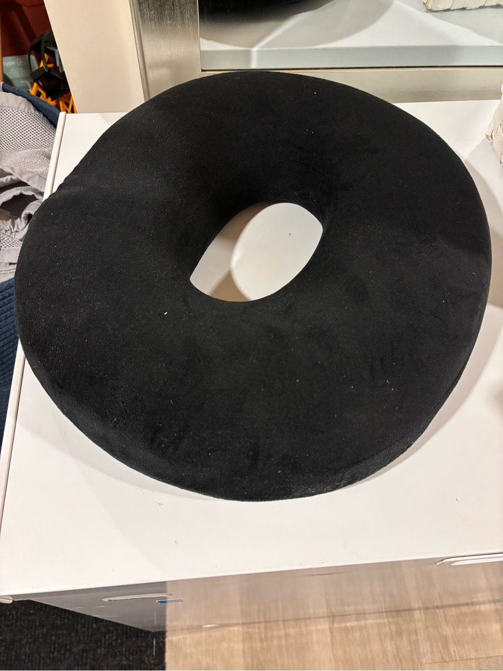 Black Donut Seat Cushion - Unbranded